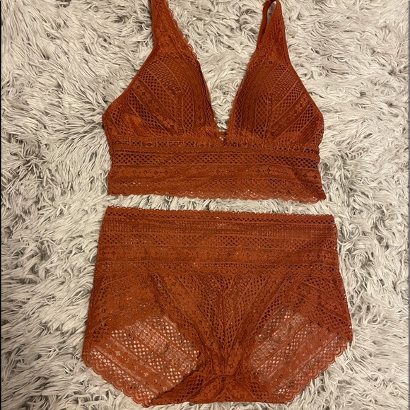 Other - Sexy two piece matching lace bra and panty set